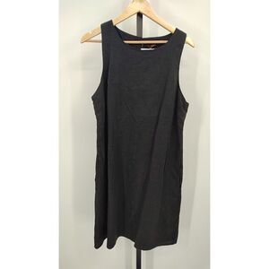 Quince Black Sleeveless Dress